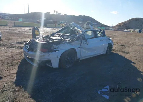 2017 BMW M4 from USA, damaged, VIN WBS3R9C34HA014091